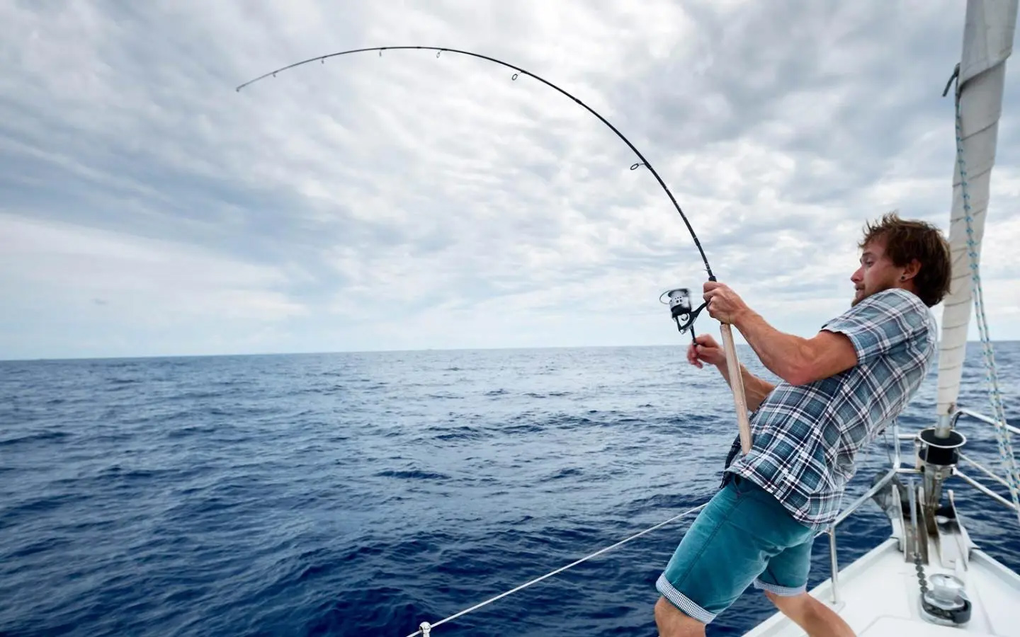 Reef fishing in Grand Cayman